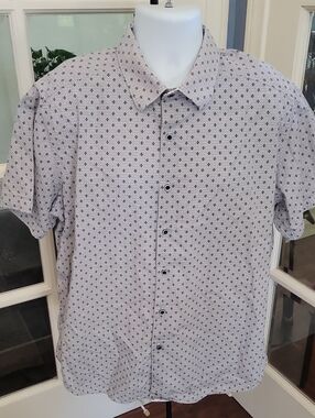 ROBERT GRAHAM Short-Sleeve Button-Up Shirt | Size: 2XL